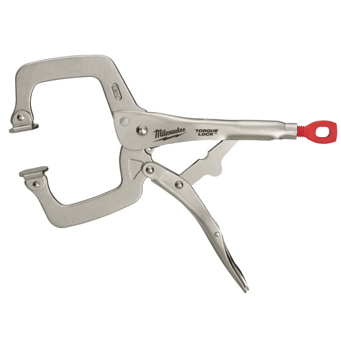 11 Torque Locking C-Clamp w. Sw.Jaws-1pc