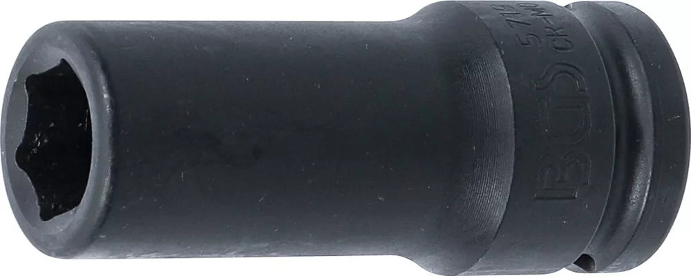 BGS Impact Socket Hexagon, deep | 20 mm (3/4") Drive | 19 mm