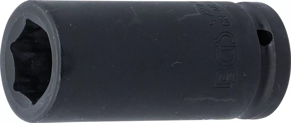 BGS Impact Socket Hexagon, deep | 20 mm (3/4") Drive | 24 mm
