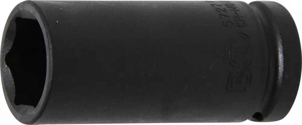 BGS Impact Socket Hexagon, deep | 20 mm (3/4") Drive | 27 mm