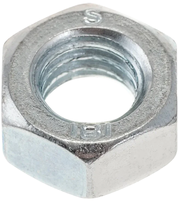 DIN 934 Hex Nuts M16, Zinc Plated  50 pcs