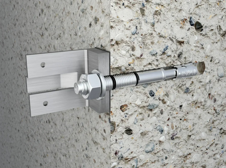 R-XPT Throughbolt M20 x 200mm, Option 7, Zinc Plated - 10 pcs.