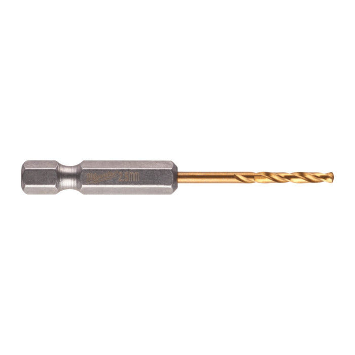 Metal Drill ShW HSSTiN 2.5mm-2pc
