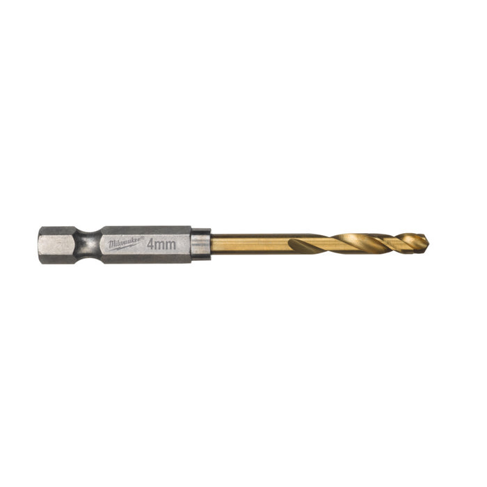 Metal Drill ShW HSSTiN 4.0mm-2pc