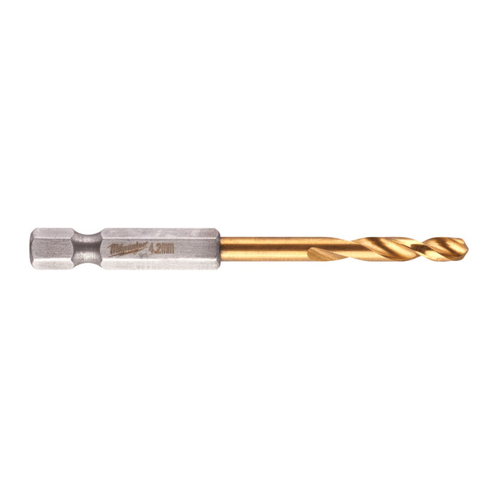 Metal Drill ShW HSSTiN 4.2mm-1pc