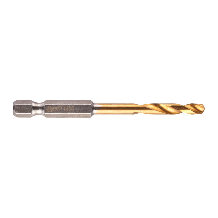 Metal Drill ShW HSSTiN 4.5mm-1pc