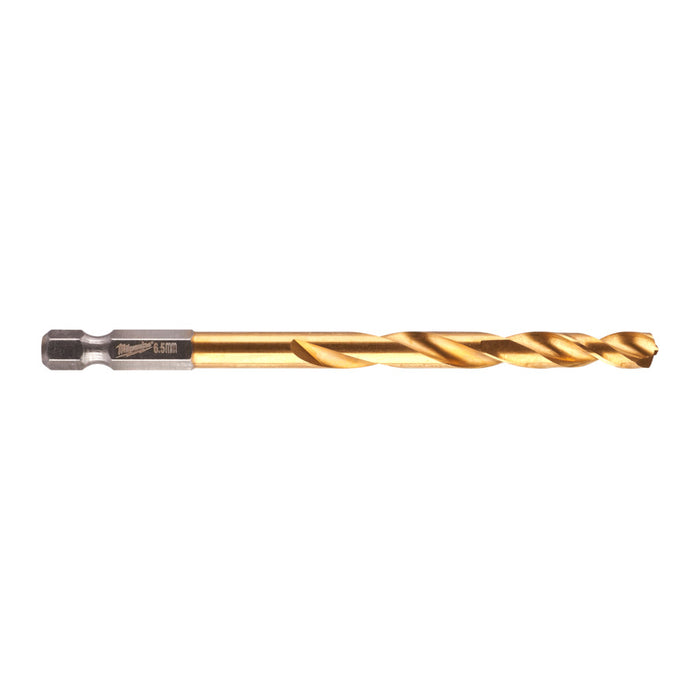 Metal Drill ShW HSSTiN 6.5mm-1pc