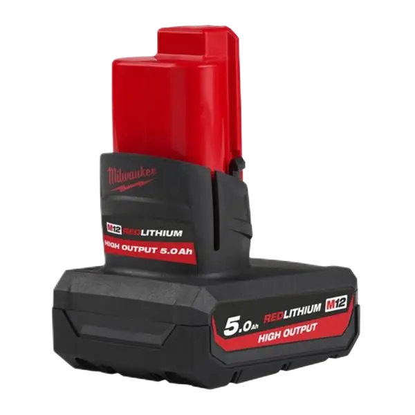 Milwaukee M12 Hb5.0M12 5.0Ah Redlithium-Ion High Output Battery