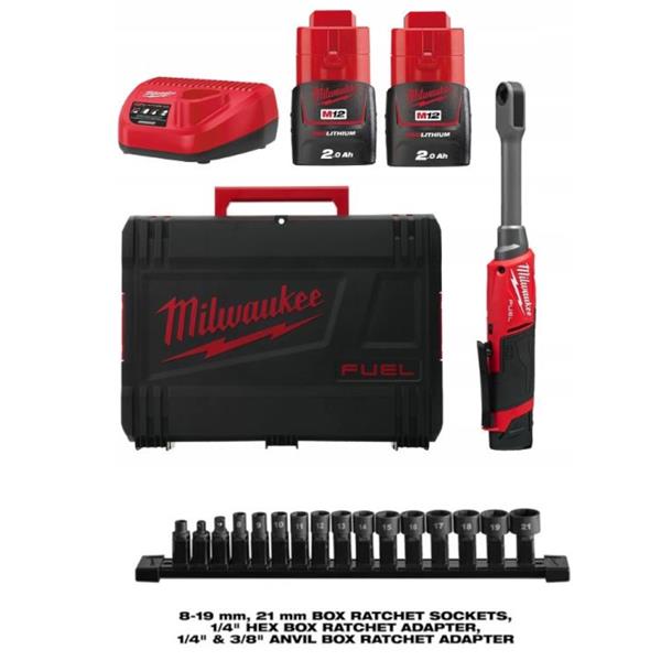 M12FPTR-202X PASS-THROUGH RATCHET kit