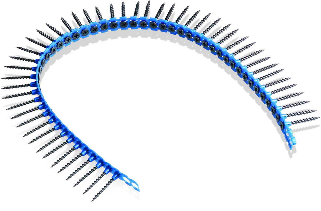 Collated Drywall Screws, Coarse Thread, 3.5 x 35mm - 1000 pcs.