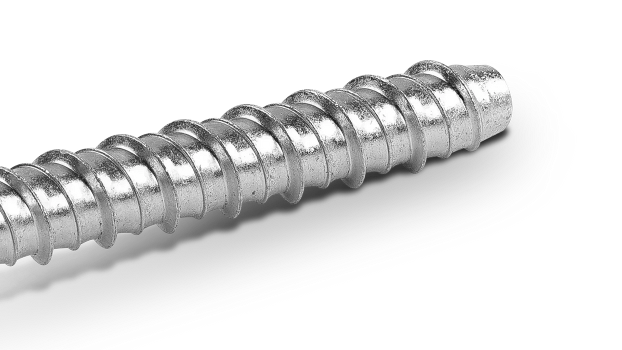 KLX Concrete Screw Anchor M10 / 12.5 x 100mm, Hex Flange, Zinc Plated