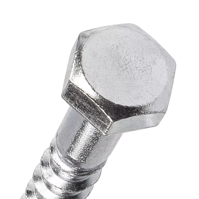 Coach Screws M12 x 80mm, Zinc Plated - plastic bag - 10 pcs.