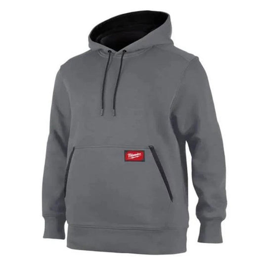 WH MW GR M WORK HOODIE GREY